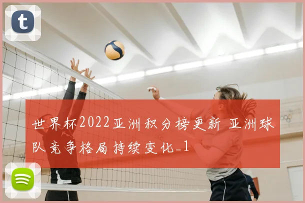 世界杯2022亚洲积分榜更新 亚洲球队竞争格局持续变化_1