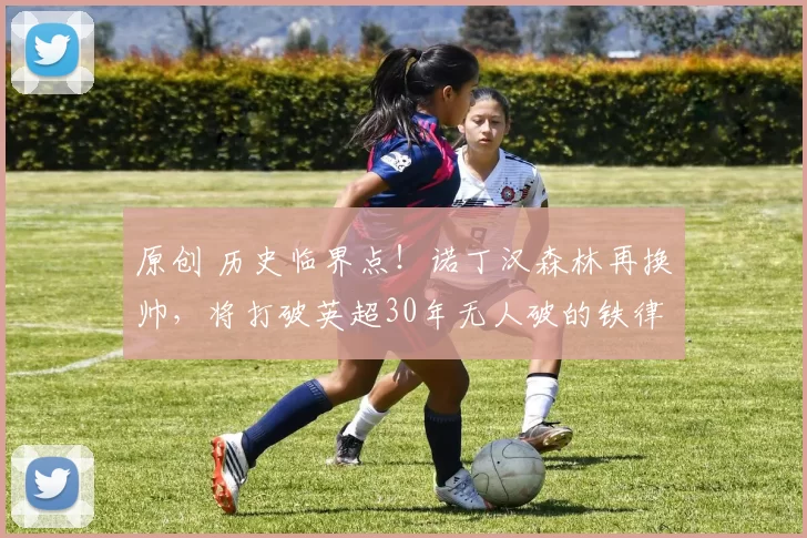 原创 历史临界点!诺丁汉森林再换帅,将打破英超30年无人破的铁律